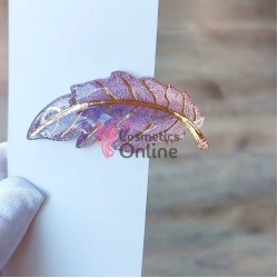 Agrafa pentru par metalica AGF001AA - Frunza de toamna